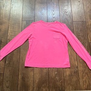Vineyard Vines Pink Long Sleeve Tee